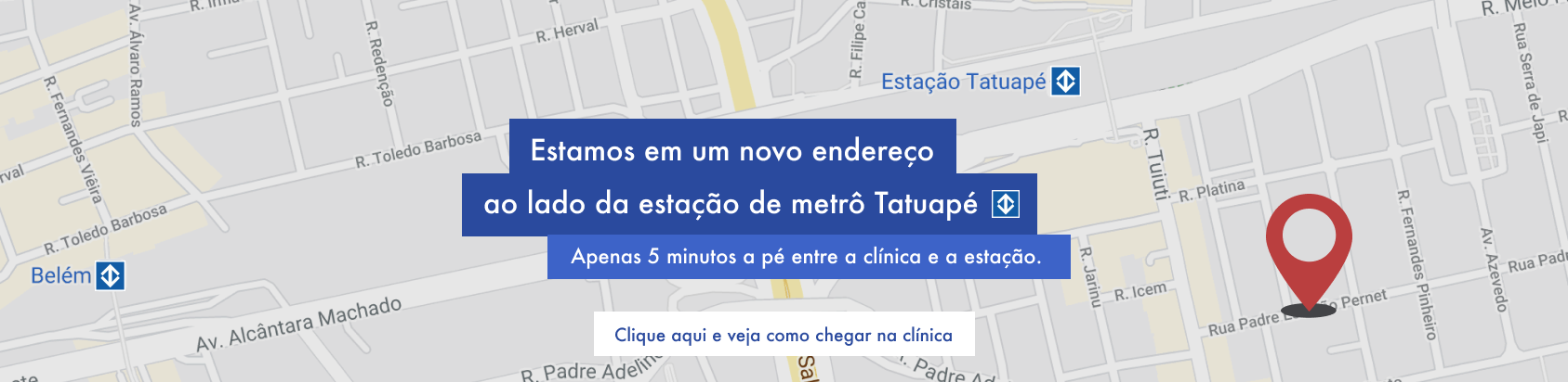 Localização do Centro Endócrino Paulista